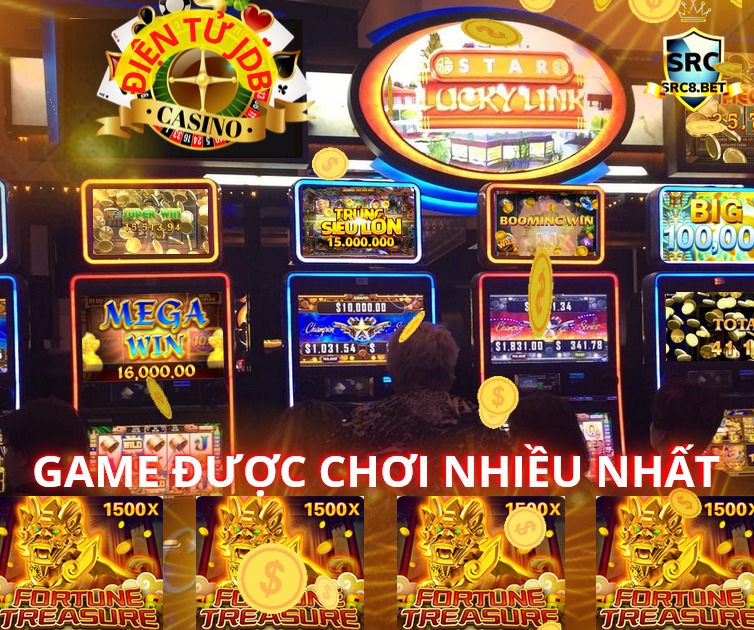 Các sản phẩm game hot tại casino trực tuyến SRC8